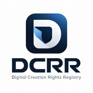 DCRR Registry, Inc. logo for the Digital Creation Rights Registry
