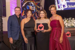 ArrowHeart Foundation accepts the 2026 Legacy of Hope Award at the Ronald McDonald House Charities Inland Empire gala.