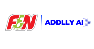 F&N Group and Addlly AI logos displayed side by side.