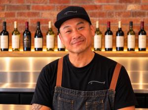 Chef James La at Encore Sushi in Solana Beach