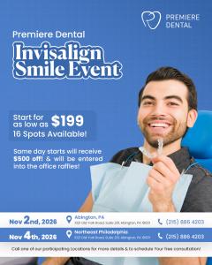 Invisalign Smile Events - 2nd & 4th Nov