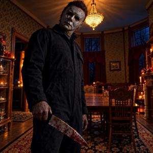 Michale Myers Event Inside Haunted McInteer Villa in Atchison Halloween Weekened