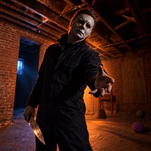 Michale Myers Basement Ghost Hunt in Haunted Mansion Halloween Weekend in Atchison