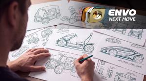 ENVO Next Move Design Competition for new modular electric vehicle to freaturing at CES 2027