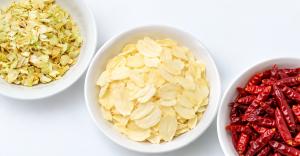 Dried Garlic, Onion and Chili from Shandong factory