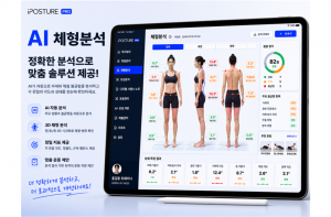 Mobile Interface of iPosture Pro’s posture assessment section | Image by Witchbox