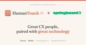HumanTouchCX and SpringboardCX partnership announcement