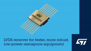 ST's QML-V qualified quad LVDS receiver for aerospace applications