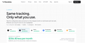 BrandAxis Pay As You Go AI Visibility Tracking