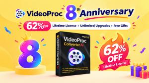 VideoProc 8th Anniversary