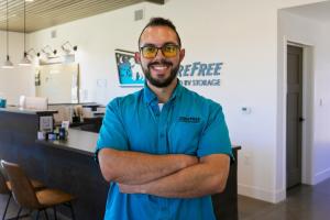 Carefree Covered RV Storage in Maricopa Manager Drew Huntly