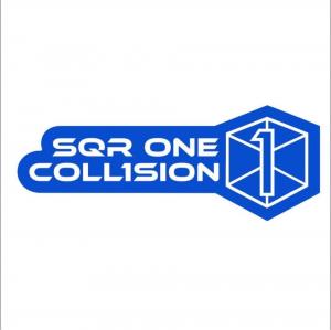 SQR One Coll1sion logo for the family-owned collision repair shop in Cabot, Arkansas