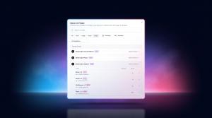 Magai Audio model selector featuring ElevenLabs options.