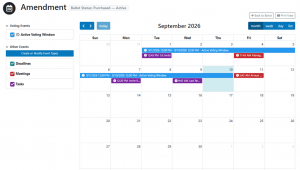 Ballot Calendar for Community Association Elections
