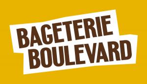 Bageterie Boulevard logo on yellow background