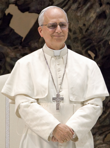 Pope Leo XIV, who is recovering from lung cancer.