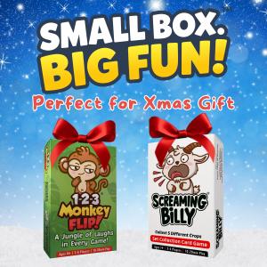 1-2-3 Monkey Flip - Screaming Billy - Xmas Gift