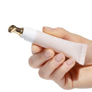 Lip gloss by Avere Beauty being held by the owner - avere cosmetics is medically approved