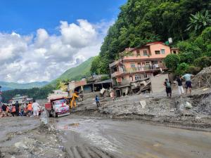 Nepal villagers post flood trying to rebuild their lives