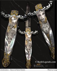 Shaun and Sharla Hansen custom knife