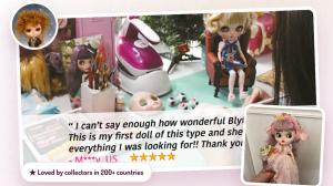 This Is Blythe reviews hub with customer photo and a five-star verified buyer quote
