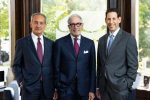 Partners Joseph Cammarata, Ira Sherman, and Allan Siegel of personal injury law firm Chaikin, Sherman, Cammarata, & Siegel, who were just named to Best Lawyers® 2027