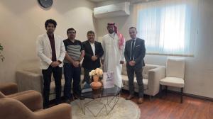 Arbisoft and Tamkeen teams at Tamkeen's corporate training company in Riyadh