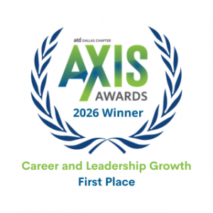 A badge issued by the AXIS Awards to TrainingPros
