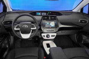 Prius dash board and screen