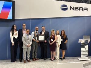 group photo of PNBAA Board Member in attendance at NBAA-BACE 2026 in Las Vegas, Nevada