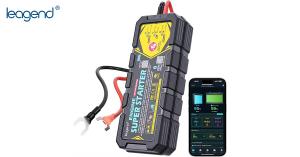 leagend battery-free supercap jump starter JS200 with smart APP