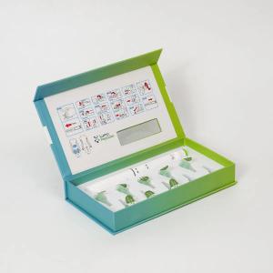 Color Gradient Flip Top Box With Injection Instruction And Pen Vial Insert