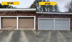Before After Image of a Garage Door by 5SG