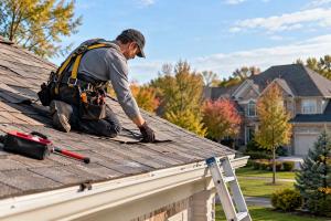 Residential roofing maintenance service in Shelby Township