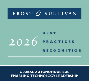 Frost & Sullivan awards Imagry with enabling technology leadership recognition in the global autonomous bus industry.