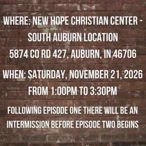Small Towns: A Two Episode Event @ Auburn, Indiana Details