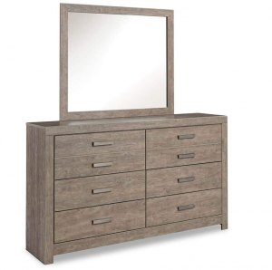 mirrored dresser -