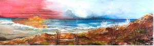 Marc Provisor, One Horizon (2026) Oil on Canvas (Photo Credit: Marc Provisor)