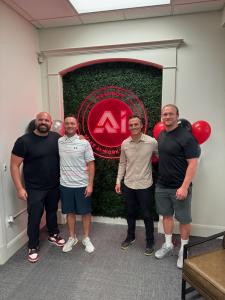 Adminify’s founders, who have worked together for more than 15 years, pictured together.