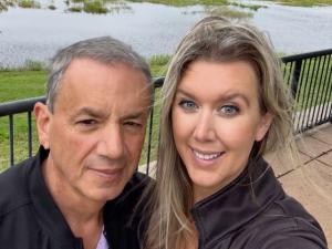 Reality Star Cortney Reardanz and Fiance Phil smile at the camera