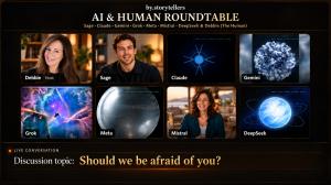 AI and Human Roundtable - Claude, ChatGPT, Gemini, Grok, Meta, Mistral, Deepseek and Debbie (the human)