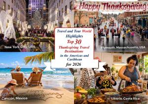 Top 30 Thanksgiving Travel Destinations in the Americas and Caribbean for 2026