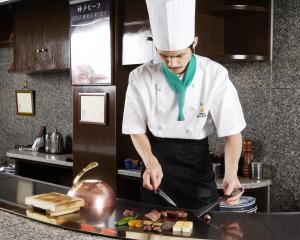 A Skilled Teppanyaki Chef