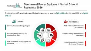 Geothermal Power Equipment Market share
