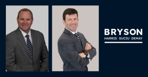 Michael Dunn and Scott Harris of Bryson Harris Suciu DeMay