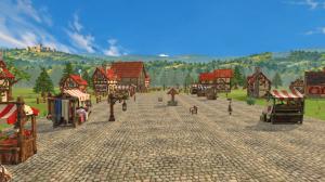 Trading with neighbours at the Hearthbound village market