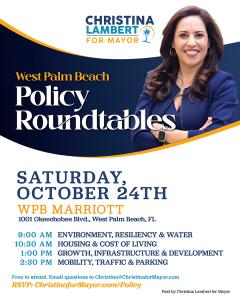 Christina Lambert Policy Roundtable 10.24