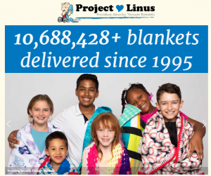 Project Linus delivers handmade quilts to children seriously ill, traumatized or otherwise in need.