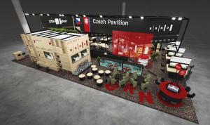 Czech Pavilion at SCEWC 2026 Visualisation