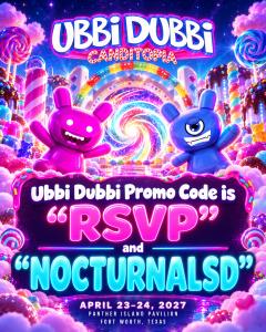 Ubbi Dubbi Neon Candy Night promo code 2027